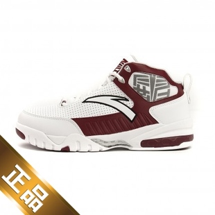  ANTA 安踏 男式 轻便舒适透高帮 霸道系列篮球鞋 91221146-2 正品