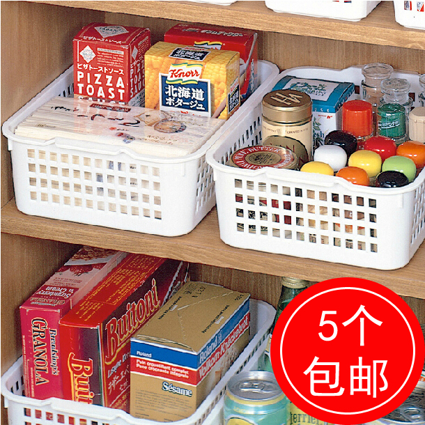 日本进口inomata收纳篮 杂物收纳筐 塑料食品整理框 厨房收纳篮在类目 收纳整理, 家庭收纳用具, 收纳桶, 脏衣桶中 - 来自Buy2taobao.com提供专业的淘宝代购服务