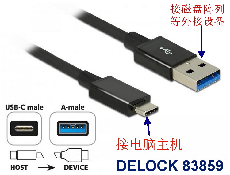 Delock 83859 USB3.1 Gen2 10Gbps Type C转Type A数据线0.5 m|ruв категории компьютерное оборудование/дисплей/Компьютерная периферия, Компьютерная периферия, линия связи/соединитель/преобразователь - от Buy2taobao.com для оказания профессиональной услуги покупки агента Taobao