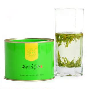  龙井茶 茶叶 绿茶 西湖龙井茶雨前一级 40克罐装 日轩