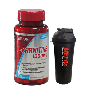  美瑞克斯左旋肉碱 美瑞克斯左旋肉减胶囊60粒 Met-rx 进口正品