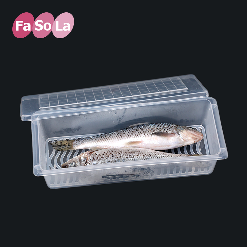 Japan FaSoLa Refrigerator Leachate Crisper Storage Microwave Oven Thaw Vegetables fruit Storage Boxesin the Tableware , Fresh container/Fresh Containers , Crisper category - from Buy2taobao.com to provide professional Taobao agent buy service
