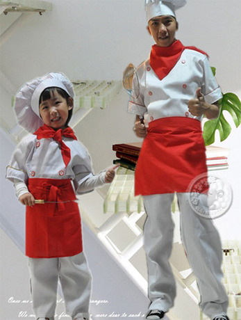 六一儿童演出服装表演服影楼摄影衣服装厨师帽