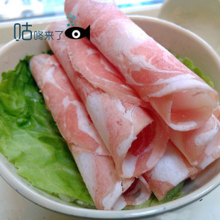  正宗 纯羊肉 羊肉卷 新鲜冷冻涮火锅小肥羊涮肥羊 羔羊肉片200克