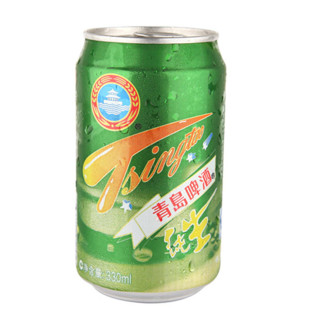  【天猫超市】 青岛 纯生啤酒 330ml/罐