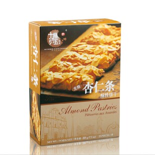 【天猫超市】澳门特产 十月初五麦酥杏仁条200g