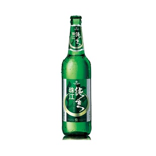  【天猫超市】珠江 10°纯生啤酒 600ml/瓶
