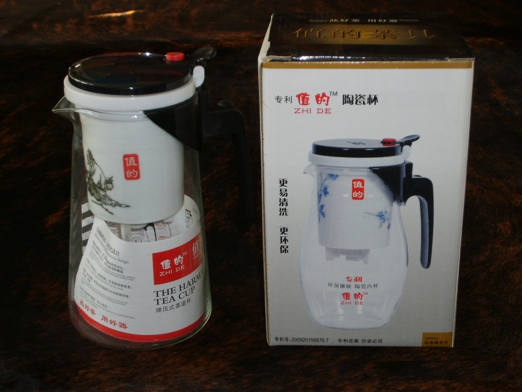 值的飘逸杯 好用玻璃杯 陶瓷内胆 过滤网可拆洗 900ML泡茶杯|msdalam kategori pinggan mangkuk, set teh, Elegant Cup - dari Buy2taobao.com untuk memberikan perkhidmatan ejen Taobao profesional membeli