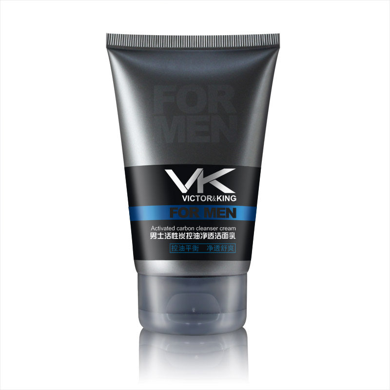 Magic ' s men s carbon oil control cleanser facial cleanser skin care oil control moisturizing 120g men genuine