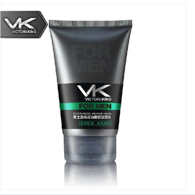 Magic Star oil control Exfoliating cleanser for men 120g men's facial cleanser cosmetics skin care oil control moisturizing product