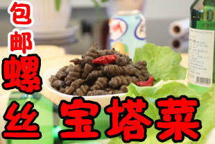  特价苏州特产甪直酱菜--螺丝菜 宝塔菜 地葫芦 地环 草石蚕 包邮