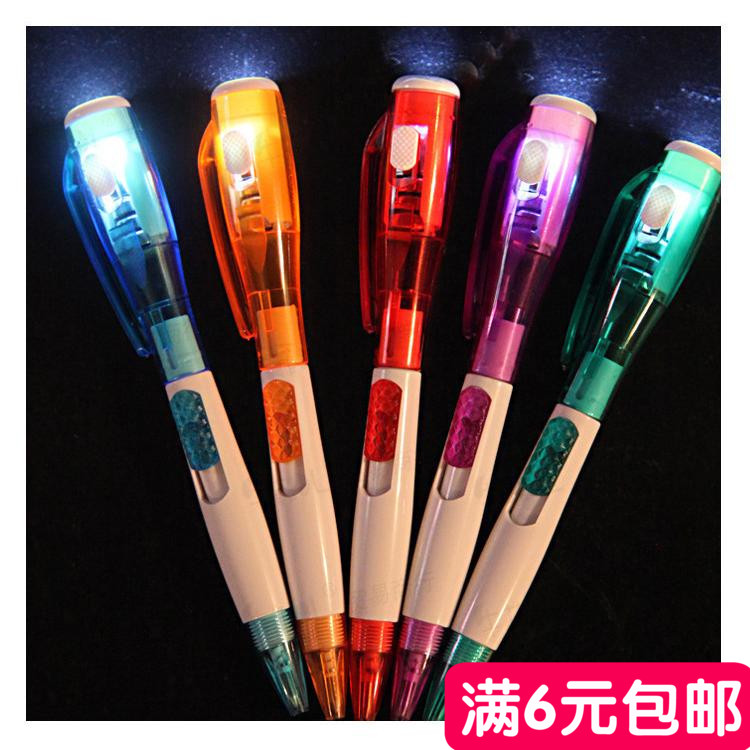 韩国创意文具 可爱新奇特 带led发光手电筒多功能圆珠笔 学生礼品|msdalam kategori Kamus elektronik/buku kertas elektronik/alat tulis, pen/Instrumen bertulis, Pena mata bola - dari Buy2taobao.com untuk memberikan perkhidmatan ejen Taobao profesional membeli