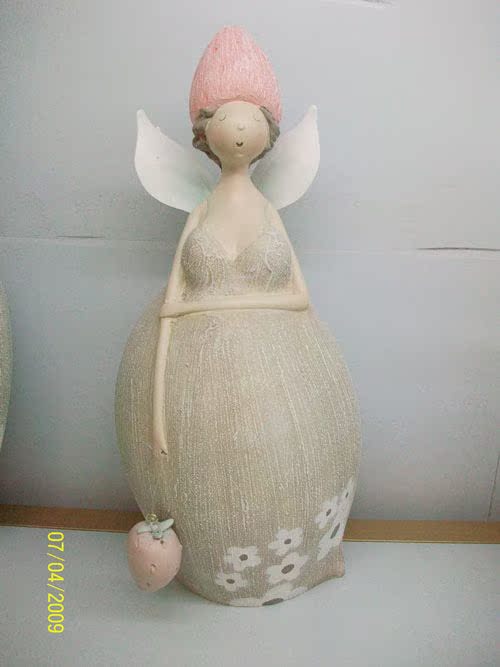 欧式田园树脂娃娃家居装饰品婚庆新房摆件结婚礼物工艺品 胖天使 欧式田园树脂娃娃家居装饰品婚庆新房摆件结婚礼物工艺品 胖天使
