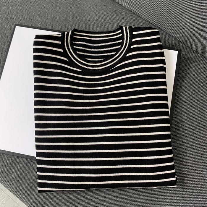 Clearance will not be returned Rabbit's hair stripe Bottoming coat Warm sweater Basic white tie-inin the Women's clothing/Boutique , Sweaters category - from Buy2taobao.com to provide professional Taobao agent buy service