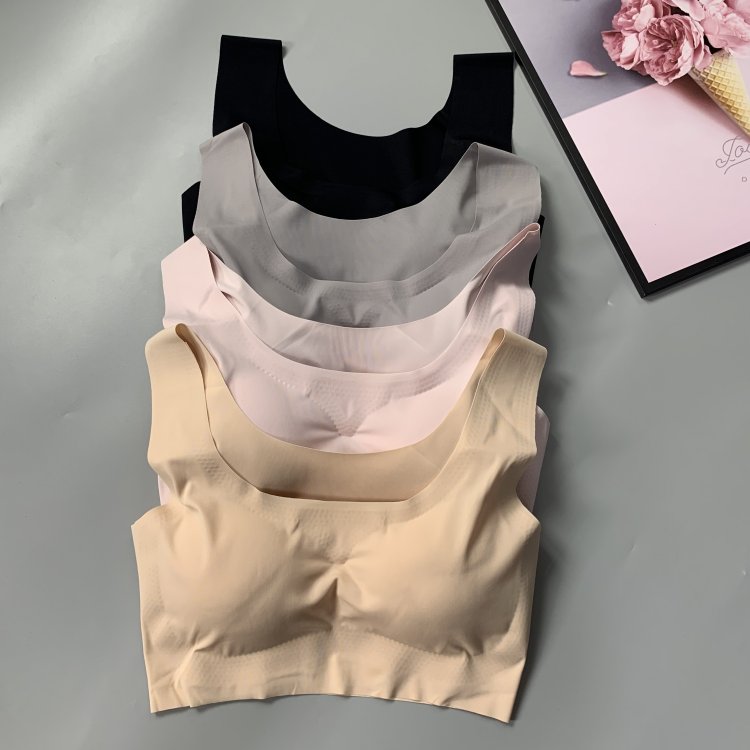 full 2019 Thin summer Seamless gather Borneol Wireless sleep Bras Sports underwearin the Lingerie/Men's underwear/Tracksuit , Bra category - from Buy2taobao.com to provide professional Taobao agent buy service