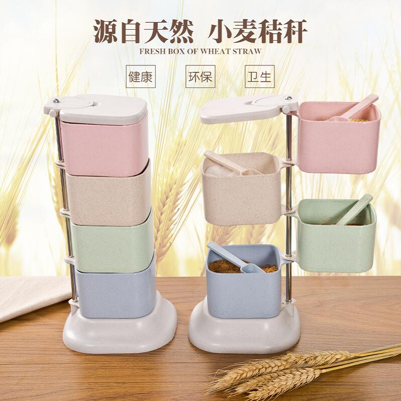 小麦秸秆调味盒创意调料罐家居实用韩国厨房日常用品生活百货用具在类目 厨房/烹饪用具, 厨用小工具/厨房储物, 储物瓶罐/厨房储物器皿, 调味瓶罐中 - 来自Buy2taobao.com提供专业的淘宝代购服务
