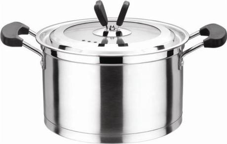 潮宝 香优美不锈钢锅煮锅汤锅 双耳奶锅 电磁炉