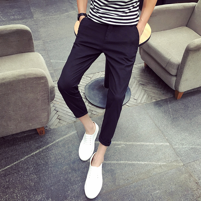 Autumn and winter man Ninth pants England leisure time Pencil Pants Korean Edition Self cultivation student Teenagers 9 points Western-style trousersin the Men's clothing, Casual pants category - from Buy2taobao.com to provide professional Taobao agent buy service