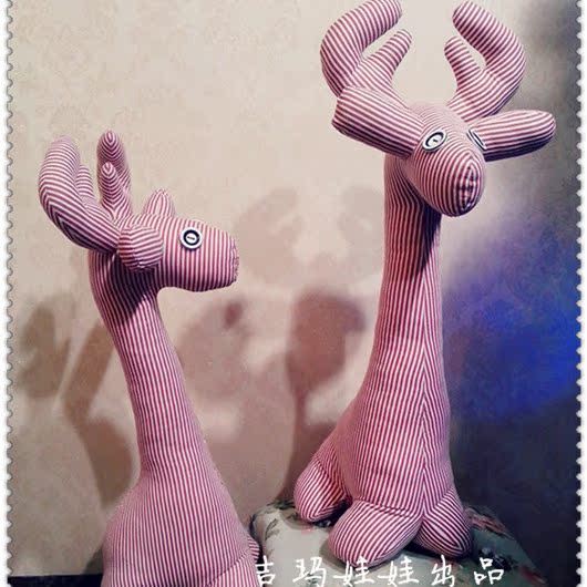Gemma Va Va Home Furnishing decoration Doll doll originality DIY New Year's gift a decoration Elk Deerin the Toy/Childs/Puzzle/Building block/Model , Plush Fabric Toys category - from Buy2taobao.com to provide professional Taobao agent buy service