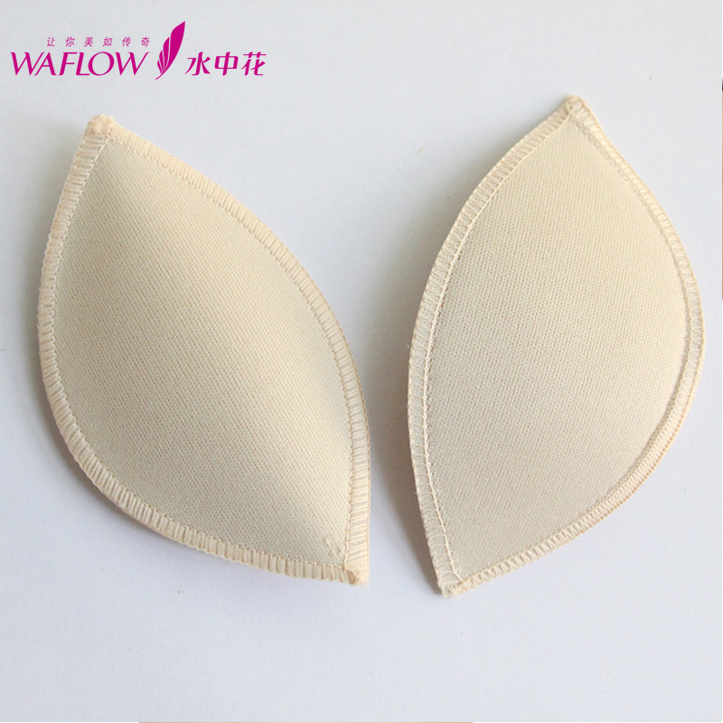 Water, authentic new flower foam breast inserts pad plate Crescent and bullions 2 sizes small love