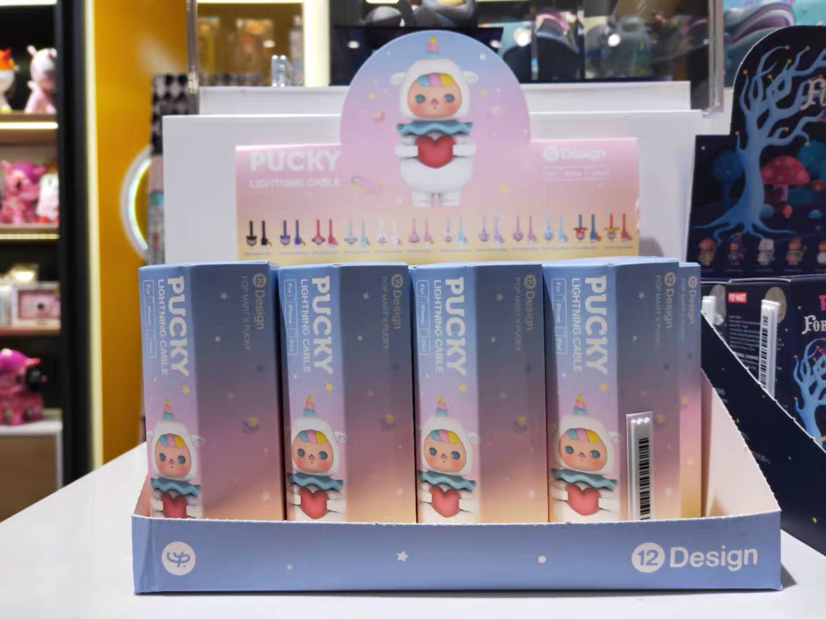 POPMART Bubble Mart PUCKY Biqi blind box iPhone data line Apple charge mobile phone Fast chargingin the 3C Digital Accessories, Cell Phone Accessories , Phone line category - from Buy2taobao.com to provide professional Taobao agent buy service
