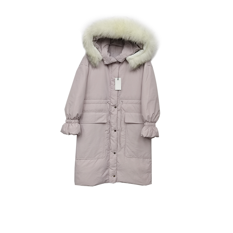 Korean Edition Easy Show thin Down Jackets Women's wear new pattern Large Mid length version Plush thickening Winter clothes coat ZXC96005in the Women's clothing/Boutique , Down category - from Buy2taobao.com to provide professional Taobao agent buy service