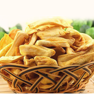  越南进口!德诚皇冠AK菠萝蜜干果 蔬果干 健康食品 100克