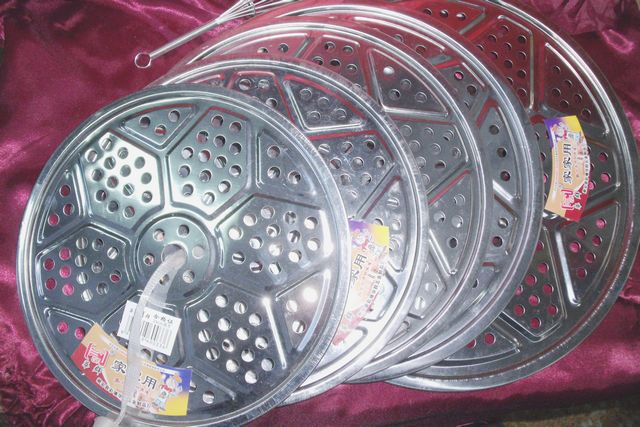 不锈钢蒸帘 笼屉 蒸锅盖帘2426283032343638404244~60cm|ruв категории кухня/посуда, посуда, горшок/горшок/чайник, вареный решетки - от Buy2taobao.com для оказания профессиональной услуги покупки агента Taobao