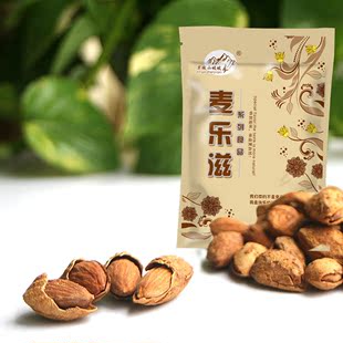  麦乐滋食品 坚果特产干果 奶香壳杏仁 巴旦木 美国大杏仁 228gX2