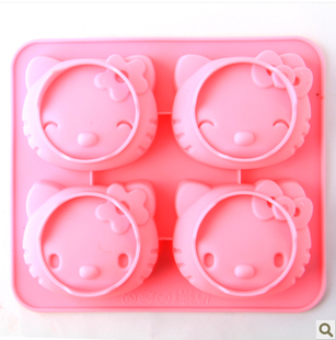 烘培工具 4连孔hello kitty蛋糕模 KT猫硅胶月饼模 手工皂冰格模|msdalam kategori dapur/memasak Appliances, barbeku/bakeware, perkakas dapur penaik DIY, perkakas baking lain - dari Buy2taobao.com untuk memberikan perkhidmatan ejen Taobao profesional membeli