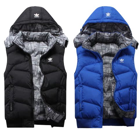 热销运动<em>马甲</em> 潮 男士秋季<em>大码马甲男秋冬</em>羽绒