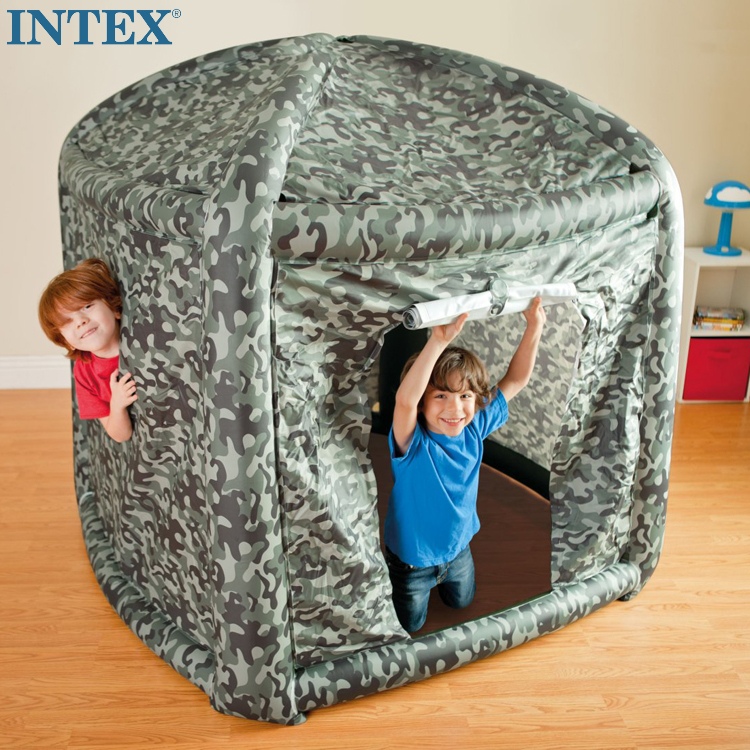 正品INTEX48620迷彩玩具屋 婴幼儿充气玩具 海洋球池 儿童帐篷|ruв категории игрушка/коляска/головоломка/блоки/модель, спорт на открытом воздухе/досуг/традиционные игрушки, детская палатка/игра дом - от Buy2taobao.com для оказания профессиональной услуги покупки агента Taobao