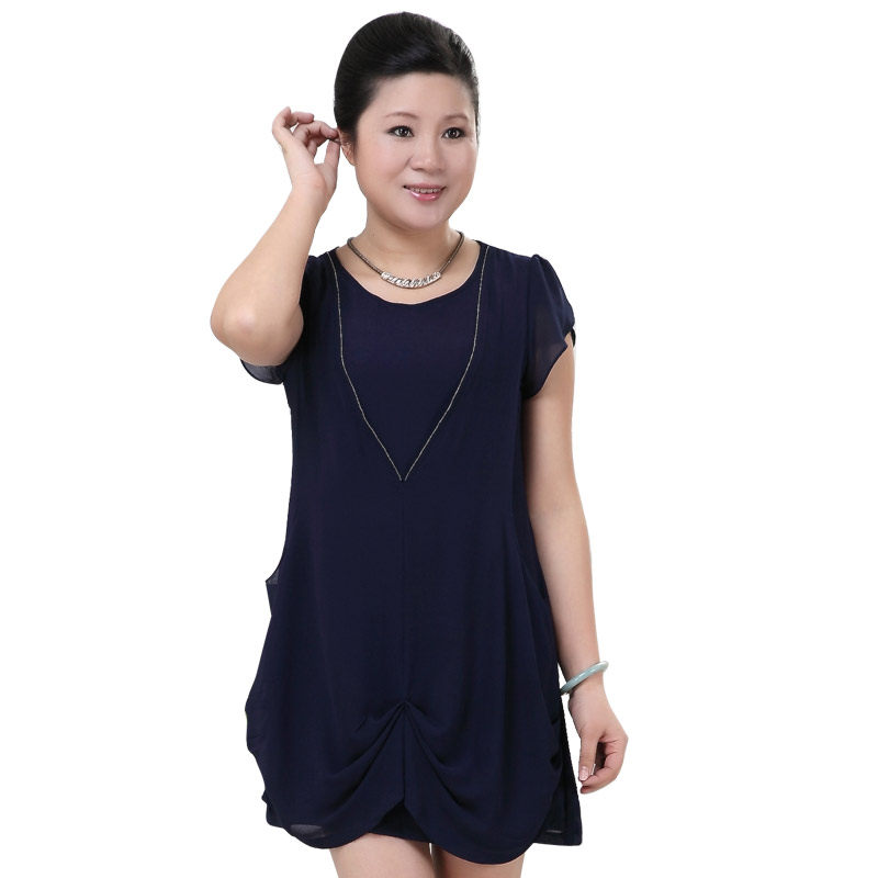 【多图】中年夏季<em>女装连衣裙</em> - 中年夏季<em>女装连</em>