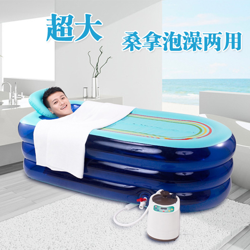 超大號加長加厚成人蒸汽浴缸 折疊充氣浴缸 大人泡澡沐浴盆汗蒸桶在類目 家庭/個人清潔工具, 衛浴用具/衛浴配件, 沐浴桶/沐浴盆中 - 來自Buy2taobao.com提供專業的淘寶代購服務