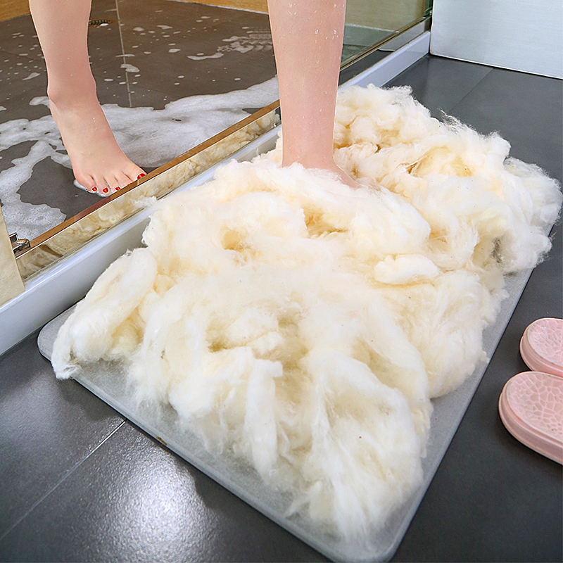 Diatom mud Absorbent pads TOILET Doormat Shower Room Doorway Quick drying Mat diatomite door mat non-slip mat householdin the Family/Personal Cleaning Tools , Sanitary appliances/Bathroom accessories , Mat category - from Buy2taobao.com to provide professional Taobao agent buy service
