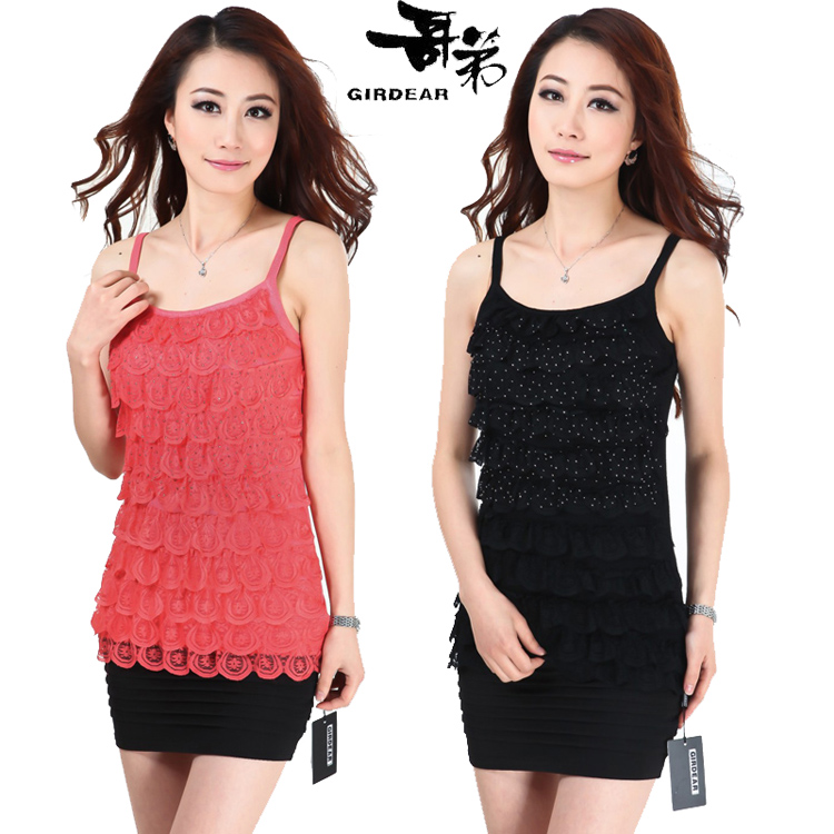 2013正品<em>哥弟女装吊带</em>背心 无用玖姿夏款百搭