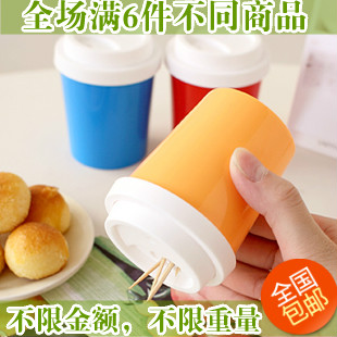 创意时尚咖啡杯造型 多功能牙签筒 牙签盒 调味盒调味瓶 厨房用品 创意时尚咖啡杯造型 多功能牙签筒 牙签盒 调味盒调味瓶 厨房用品