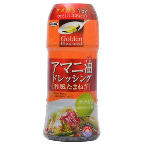  日本原装/Golden Flaxseed亚麻仁油调味汁日式洋葱150ml