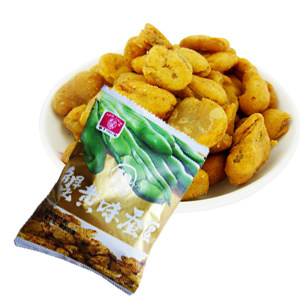 休闲零食甘源蟹黄蚕豆迷你小包装蟹黄味蚕豆片60袋免邮限部分地区