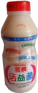  台湾原装进口国农活益菌250ml 进口乳饮料儿童饮料乳酸菌发酵乳品