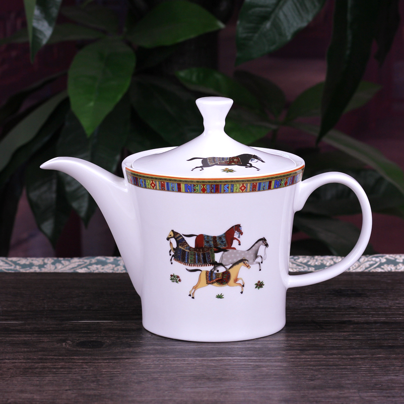 Purple Jia Ceramics High temperature resistance ceramics teapot Jingdezhen Cool water bottle Large capacity explosion-proof pot summer householdin the Tableware , Tea set , Teapot category - from Buy2taobao.com to provide professional Taobao agent buy service