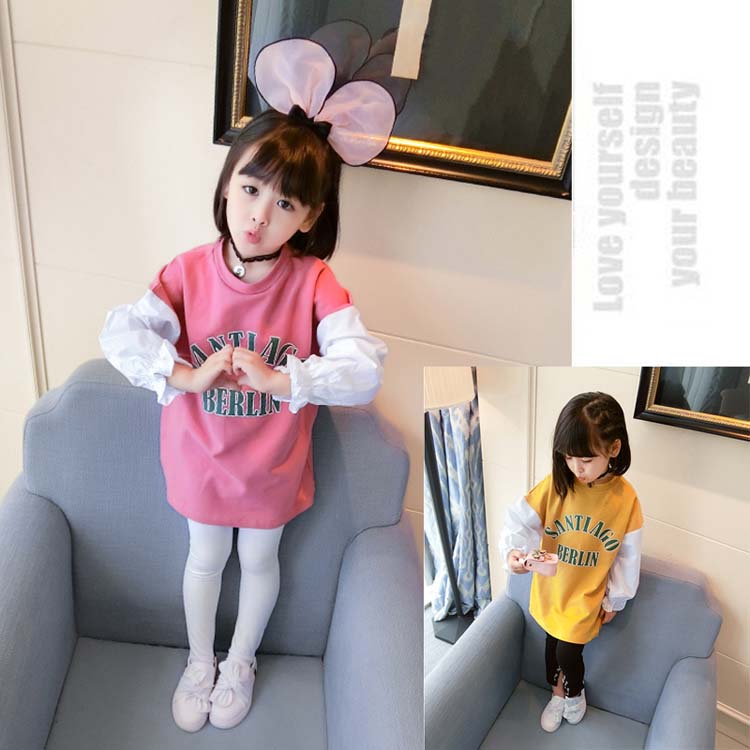 2018 Spring and autumn season girl Female baby Sweet Letters printed Flowers have more cash than can be accounted for Sweater Long sleeve Mosaic children jacketin the Children/Baby/Family fitted , Sweater/Fleece category - from Buy2taobao.com to provide professional Taobao agent buy service