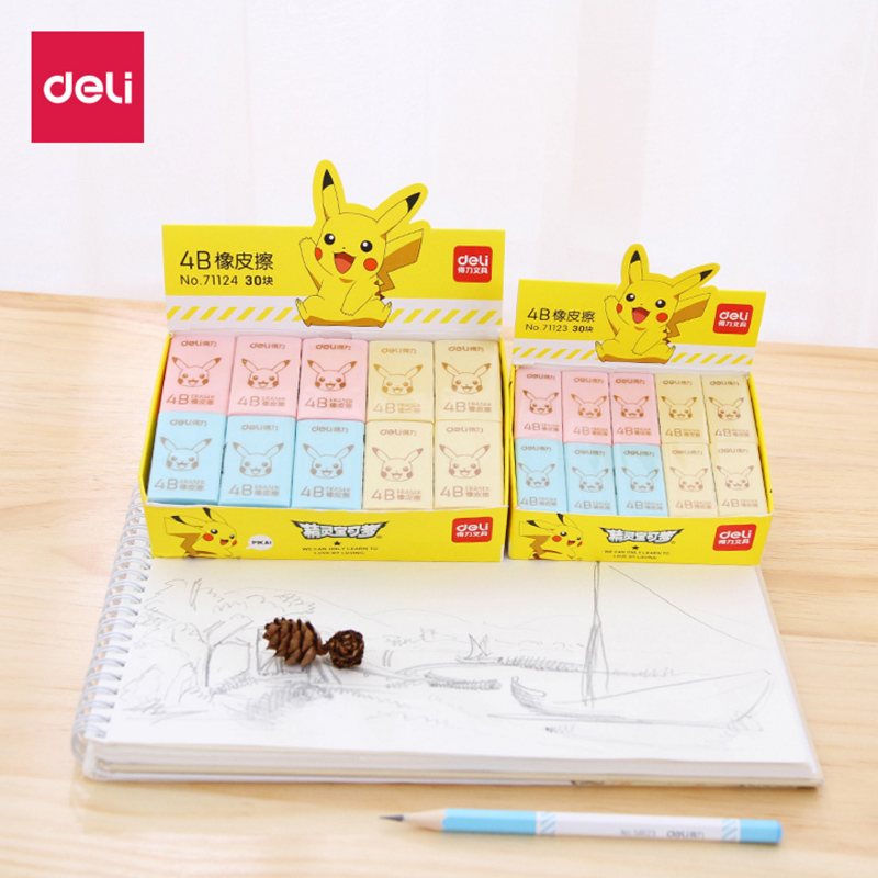 Effective Pikachu rubber pupil 4B rubber lovely Cartoon colour pencil Soft leather 71124in the Electronic Dictionary/Electronic paper book/Stationery , Everyday school supplies , Eraser category - from Buy2taobao.com to provide professional Taobao agent buy service