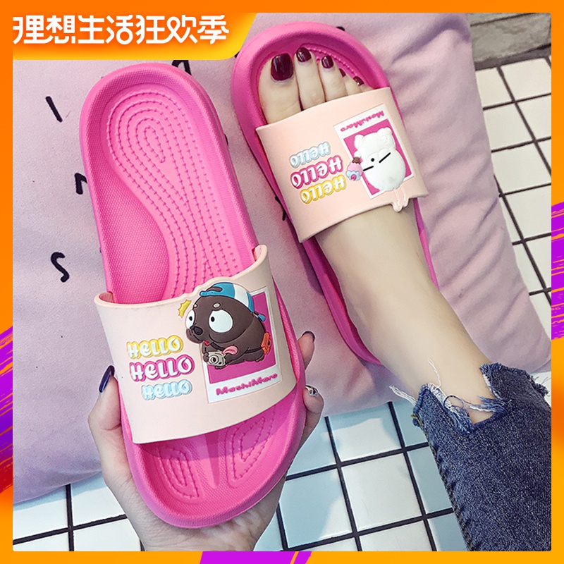 流氓兔凉拖鞋女夏2019新款室内浴室洗澡厚底外穿情侣潮网红拖鞋男|msdalam kategori rumah Fabrik, selipar rumah/Sandal/treler kapas/kasut rumah - dari Buy2taobao.com untuk memberikan perkhidmatan ejen Taobao profesional membeli