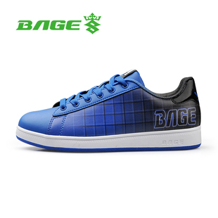  八哥 韩版情侣鞋子休闲滑板鞋 英伦格纹运动鞋 男IA11872