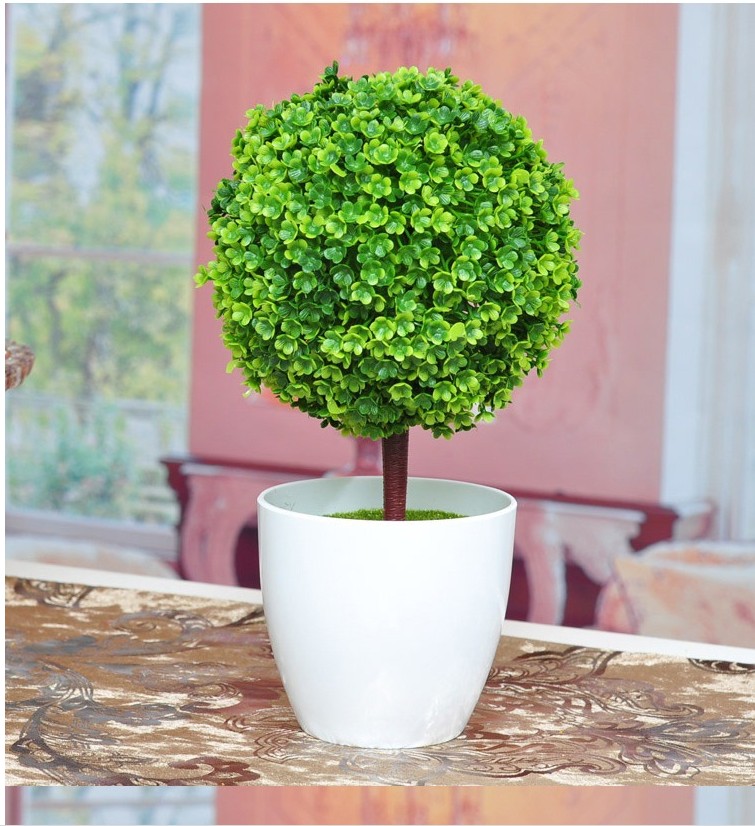 仿真小盆栽仿真雪花櫻花家居桌面植物花藝盆景草球花球在類目 家居飾品, 花瓶/花器/仿真花/仿真飾品, 仿真植物盆景中 - 來自Buy2taobao.com提供專業的淘寶代購服務