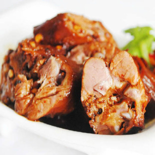  【创食人】武汉特产包邮零食 武汉黑鸭 麻辣鸭脖子50包包邮 16G