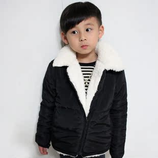  秋冬装儿童棉衣男童zara童装批发厂家直批棉袄加厚大衣服外套