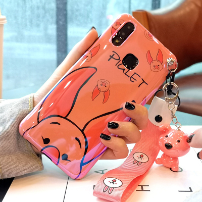 ins日韩小清新可爱蓝光小熊vivox21i手机壳y85/z1/z1i全包硅胶x20网红x23幻彩版保护y97软套x9s潮牌男女款y79