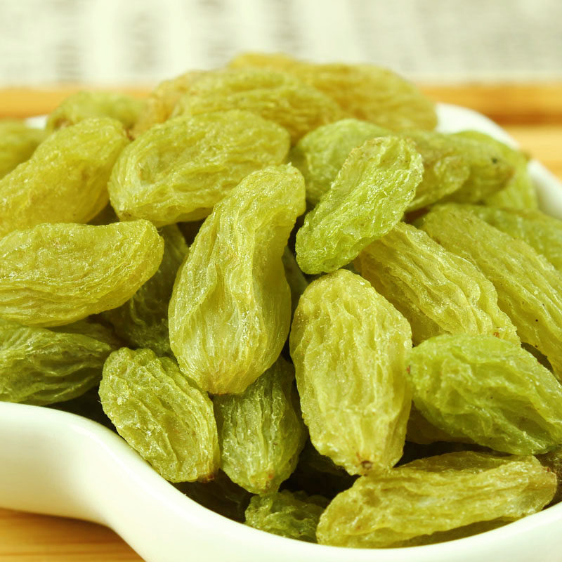 [淘豆]正宗新疆特产葡萄干吐鲁番青葡萄干 无核白葡萄干 特级果干